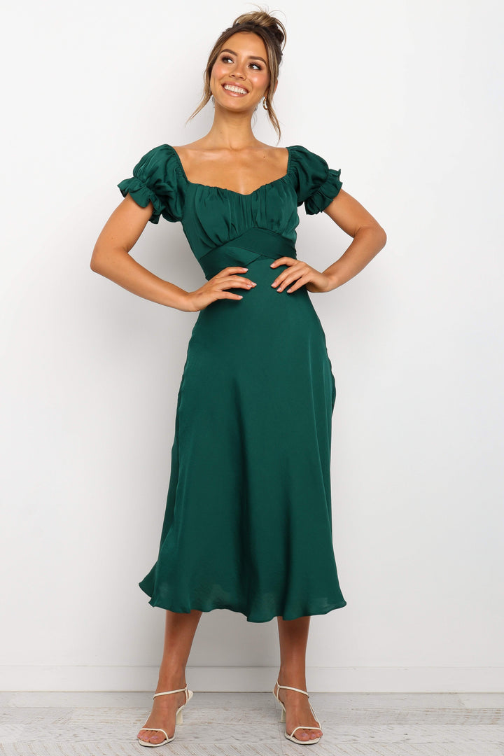 Oralie Dress - Emerald - Petal & Pup