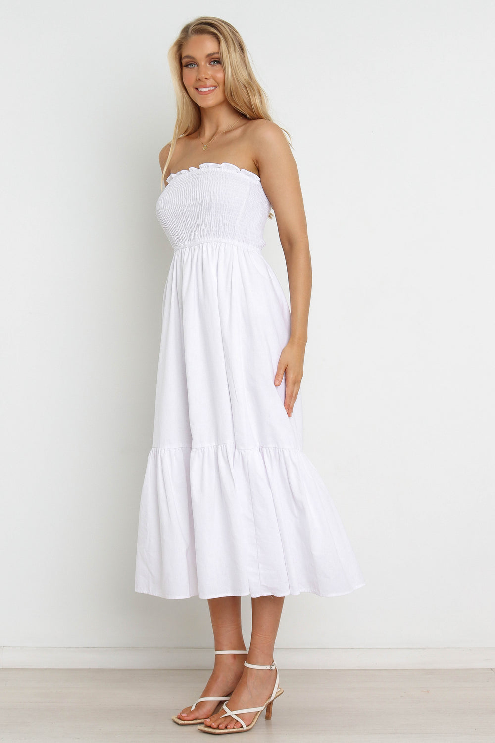 DRESSES @Richmond Dress - White (waiting on bulk)