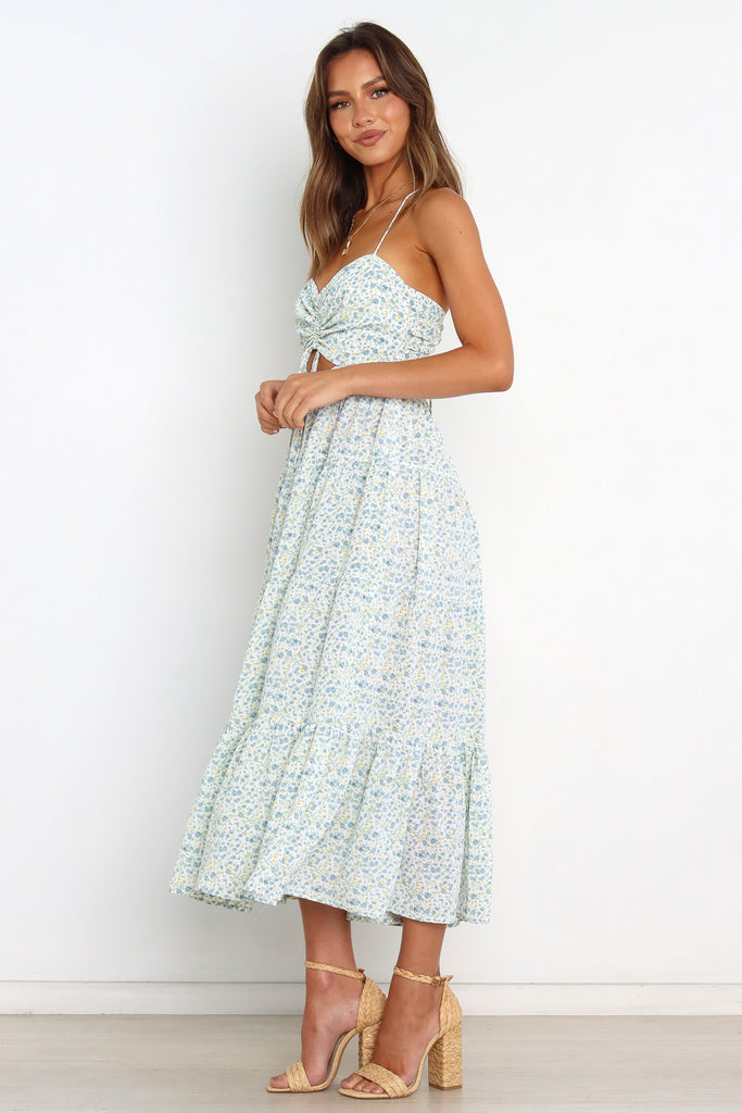 Yordana Dress - Blue - Petal & Pup