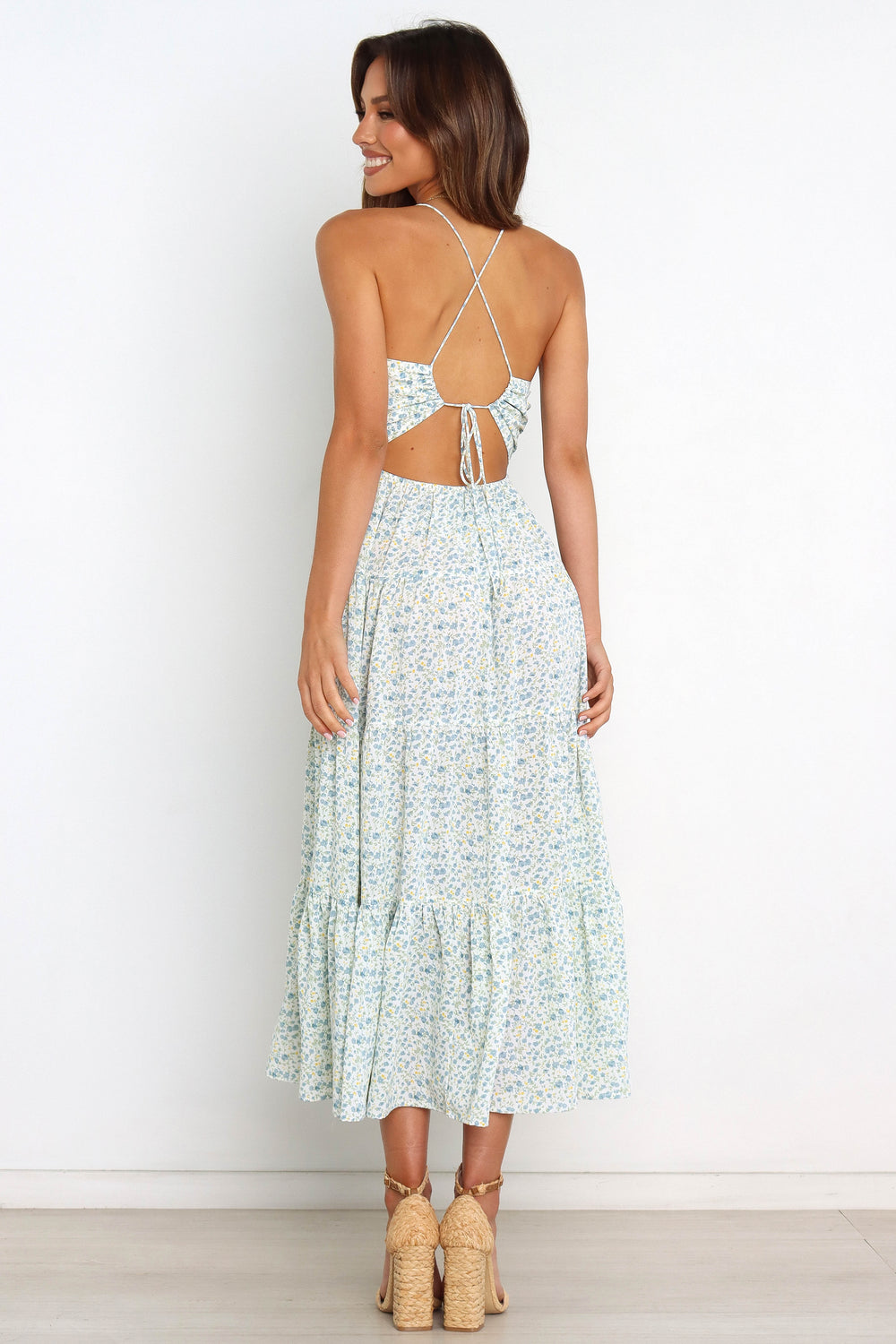 Yordana Dress - Blue - Petal & Pup