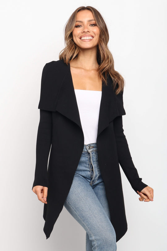 Zimmer Cardigan - Black - Petal & Pup