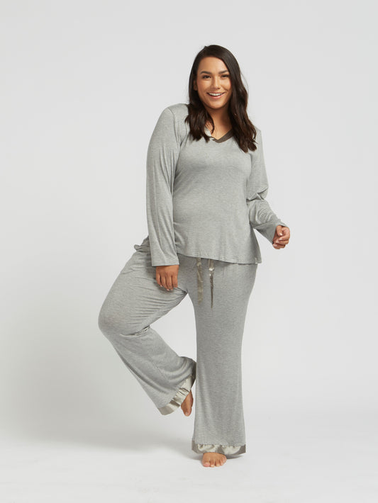 Berkanan “Pyjama Party” Women's Jersey PJ Set - Black