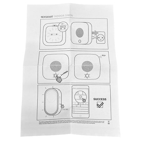 NEXSMART siren manual