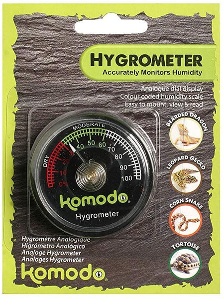 combined thermometer and hygrometer analog