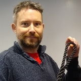 Michael Dawson Holding A 14mm Softline Mooring Rope Eye Splice