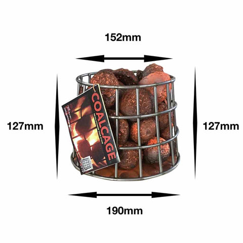 Coalcage Dimensions