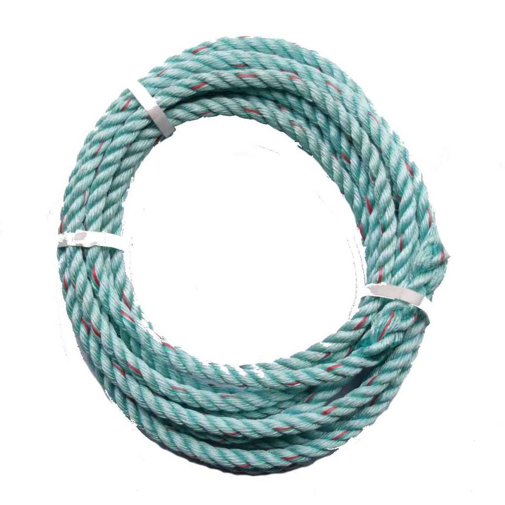 Black Mooring Rope, Various Diameters (10M)