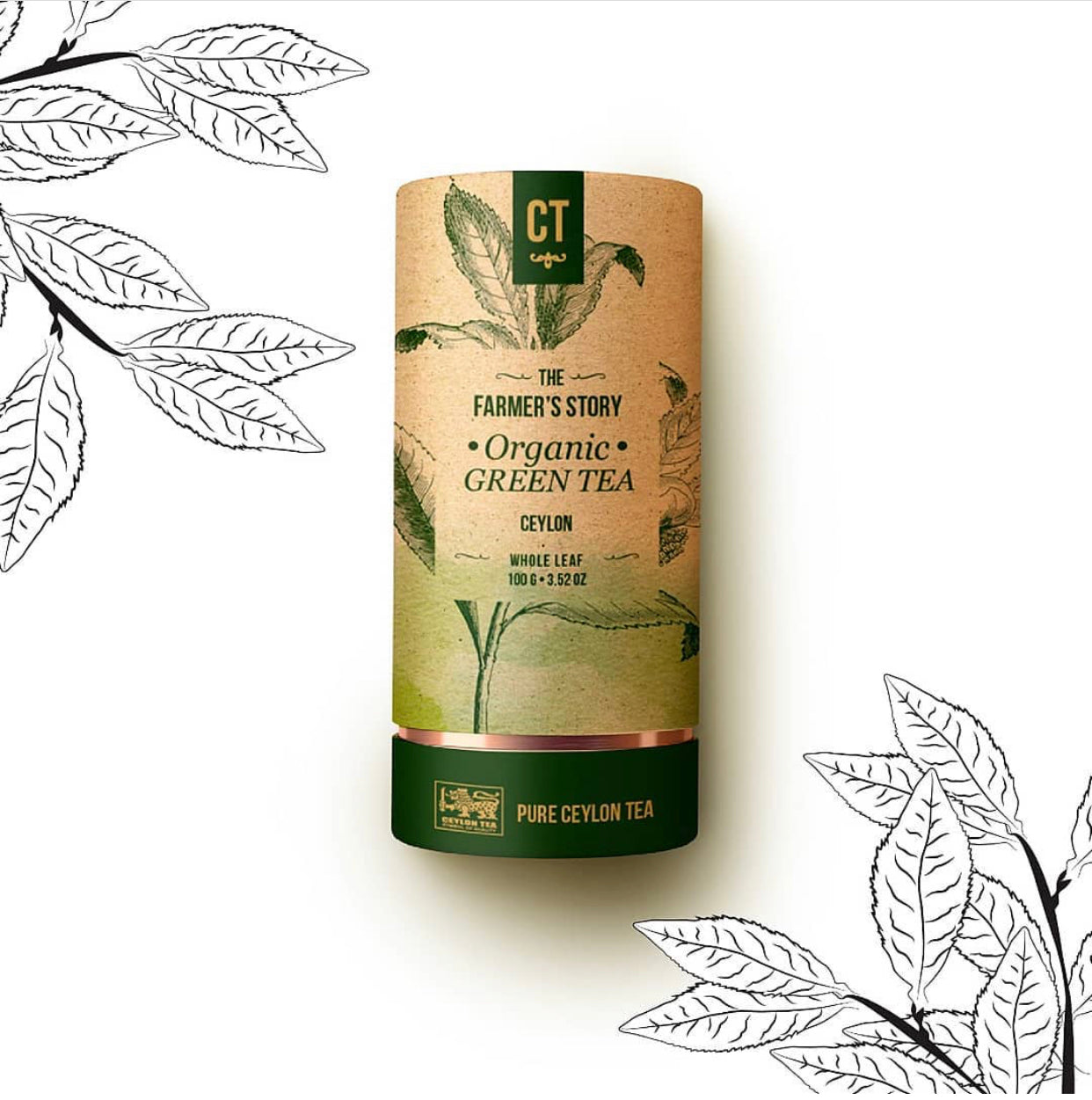 Organic Ceylon Green Tea – CT Fine Tea