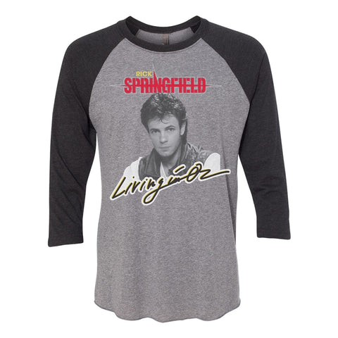 Rick Springfield Retro 1982 Concert Raglan – Rick Springfield