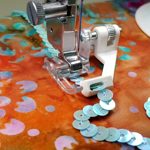 Sequins & Ribbot Foot - Sewing Machine Presser Foot