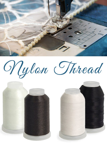 YLI 21503-23 30wt T-90 Jeans Stitch Polyester Thread, 200 yd, White