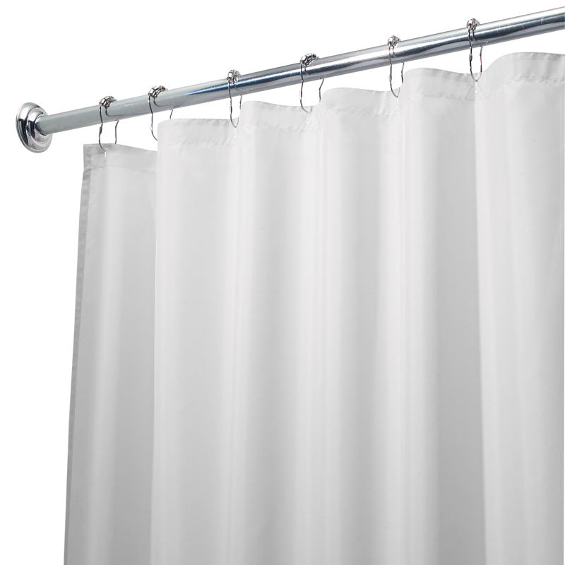 Gilly Dot PEVA Shower Curtain, Mold & Mildew Resistant, Metallic