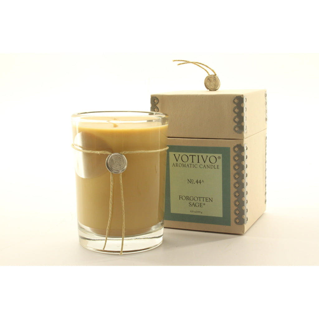 Votivo Aromatic Candle Forgotten Sage – ArtsiHome