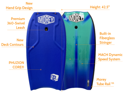 Morey Bodyboards MACH12 MDS