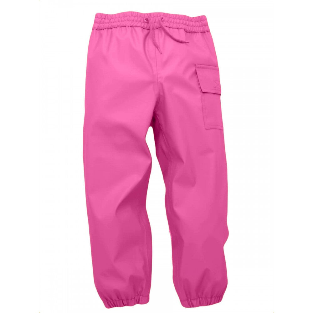 Kids Waterproof Splash Pants - Pretty Pink (Hot Pink), by Hatley ...