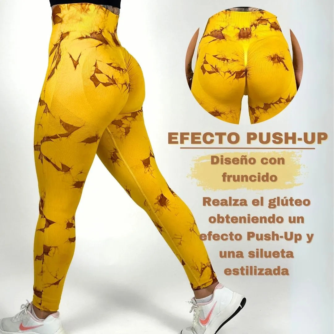 Leggins Calzas Push Up Deportivos Estampado