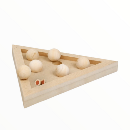 Juego interactivo davinci de madera para pequeños animales