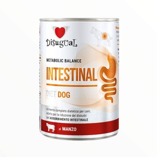 Disugual vet diet intestinal ternera