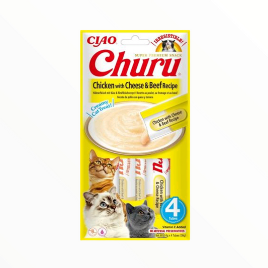 Churu crema pollo Queso y buey