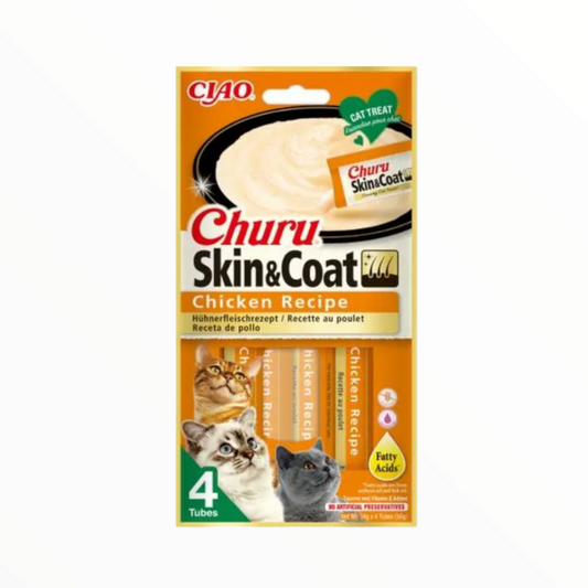 Churu crema Skin coat pollo