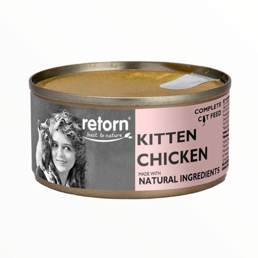 Retorn Lata kitten Pollo 80 gr.