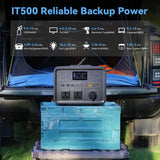 ITEHIL LiFePO4 Solar Generator 500W (ITEHIL IT500 + Solar Panel 100W)