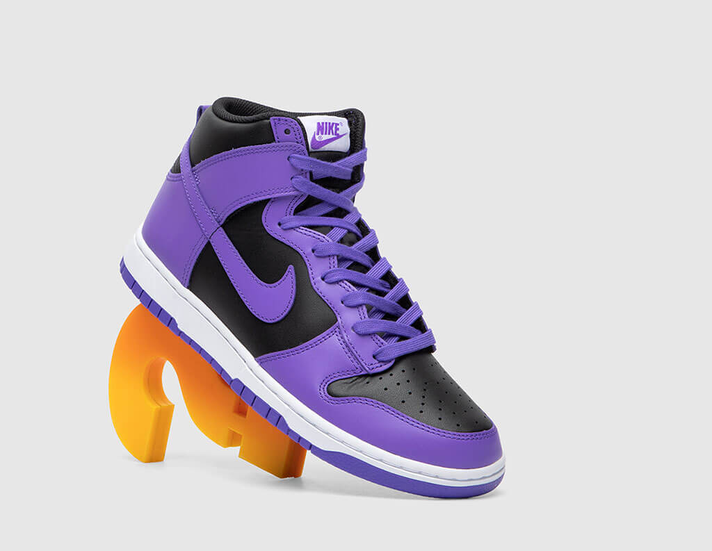 Nike dunk sb high purple