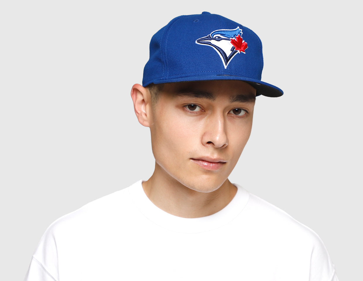 Toronto Blue Jays MLB New Era Vintage Snapback Hat Cap Size M/L Ivory made  USA