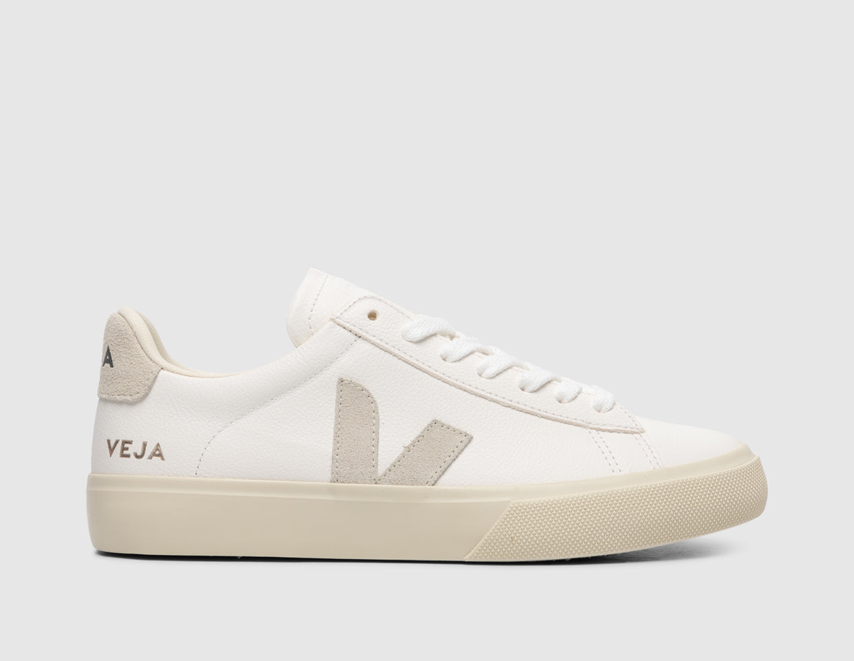 VEJA Women's Campo Extra White / Natural Suede