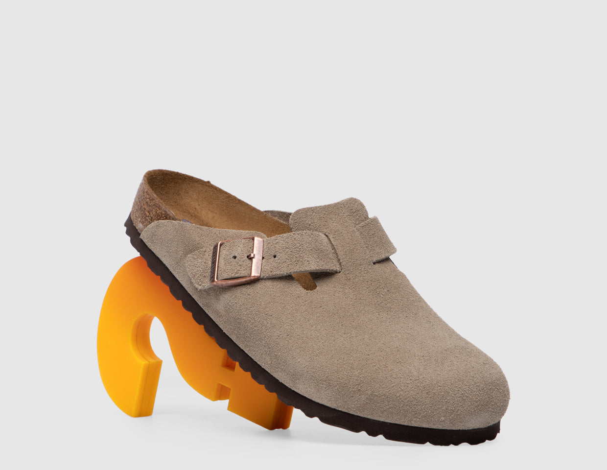 Birkenstock Boston Soft Footbed / Taupe