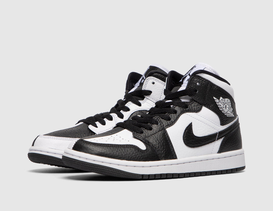 Jordan Women's 1 Mid SE White / White - Black – size? Canada