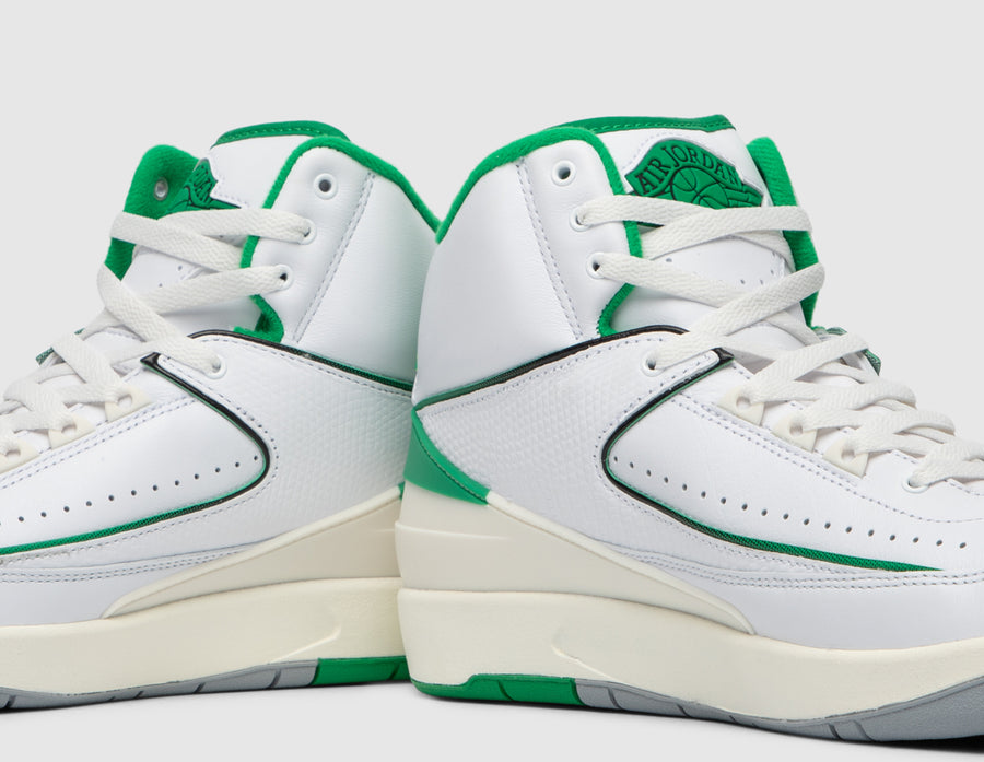 Jordan 2 Retro White / Lucky Green