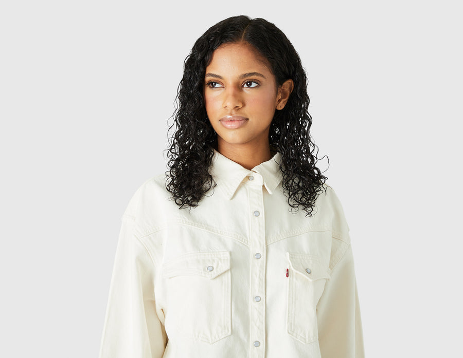 Levi's Women's Dorsey XL Western Shirt Tan Rinse - White – size? Canada