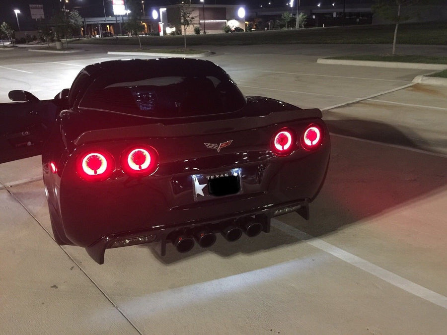 c6 corvette led tail lights eagle eye