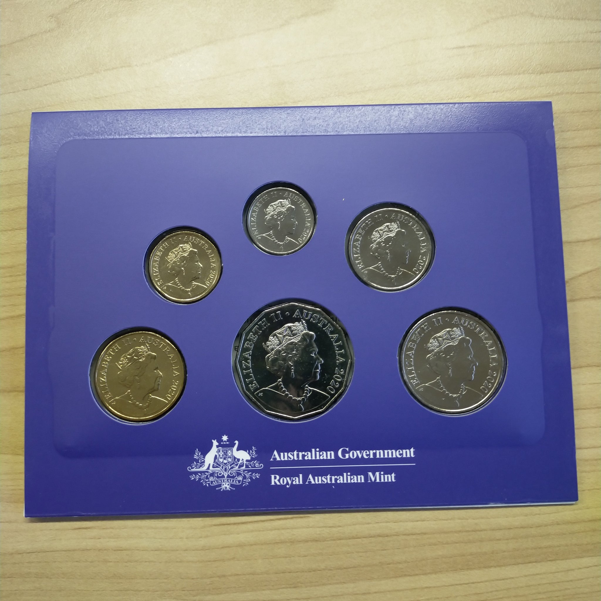 2020 Royal Australian Mint Uncirculated Year Coin Set World Money Fair