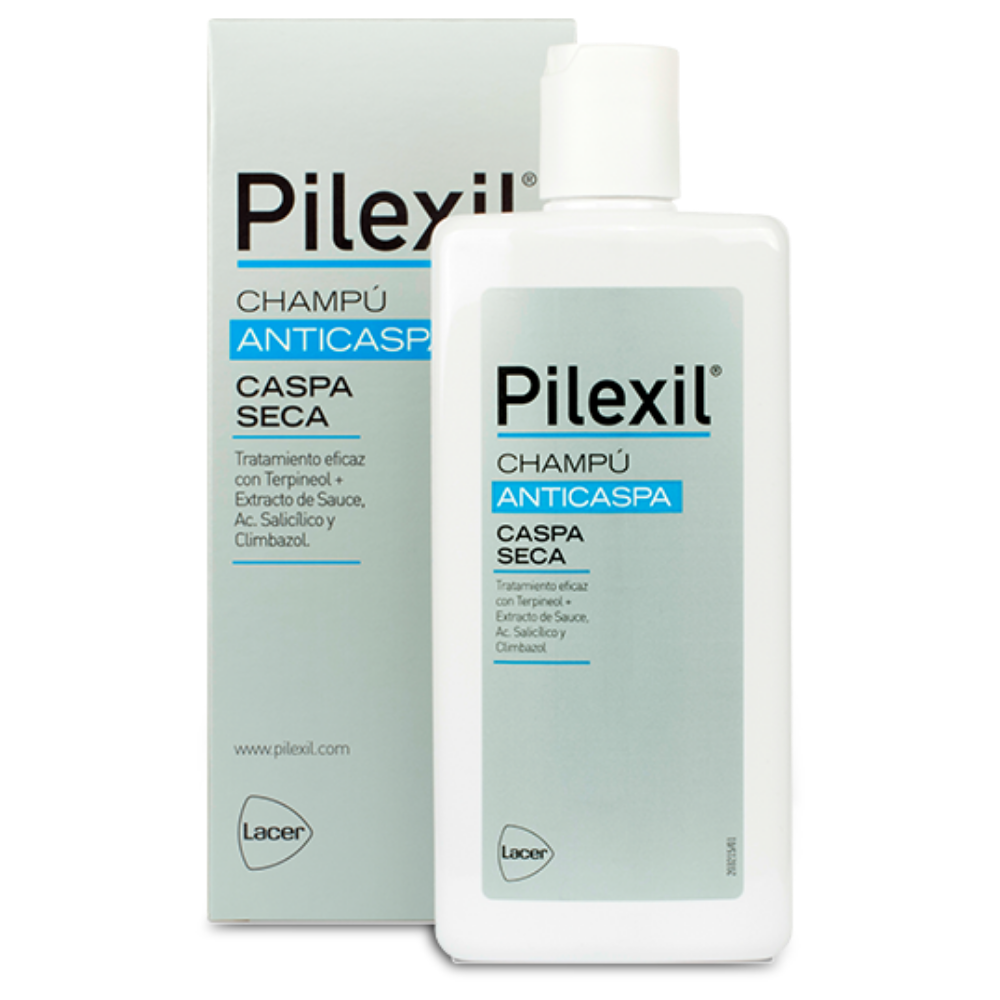 Pilexil Shampoo Anticaspa Caspa Seca 300 Ml Farma Derma Focal 4109