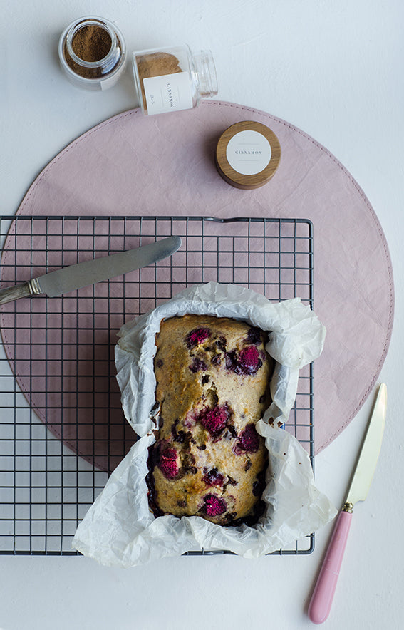 Oliver + Tom Banana + Berry Bread Recipe