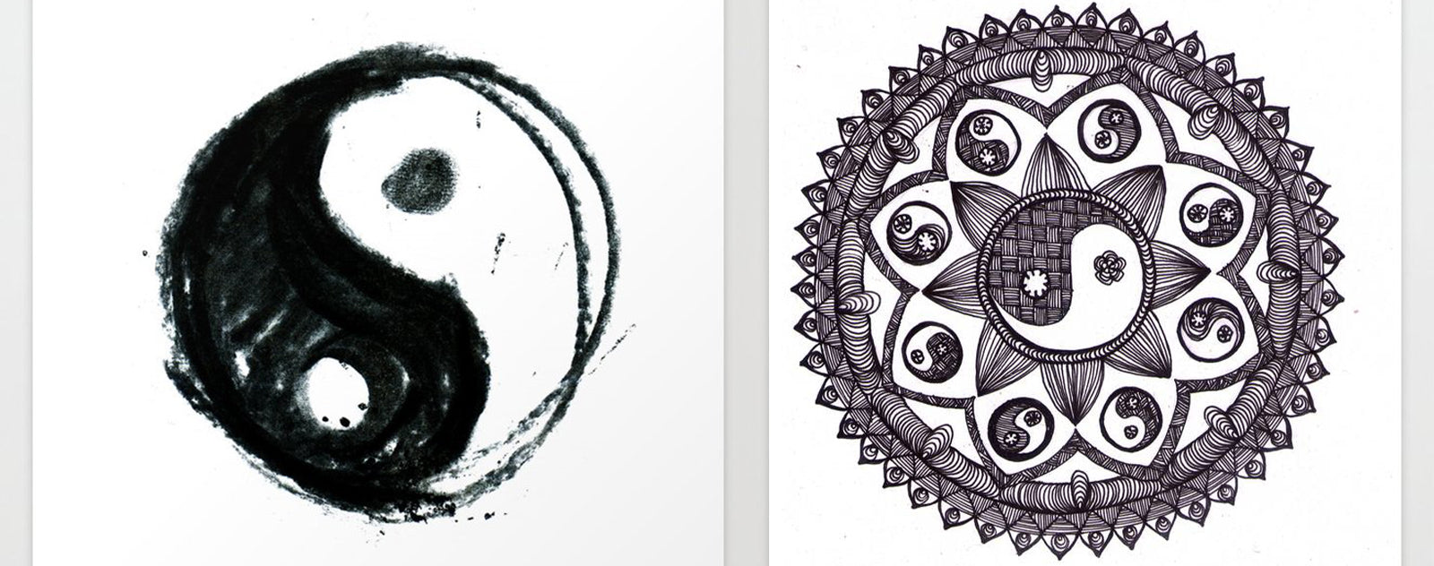 Yin Yang Drawing