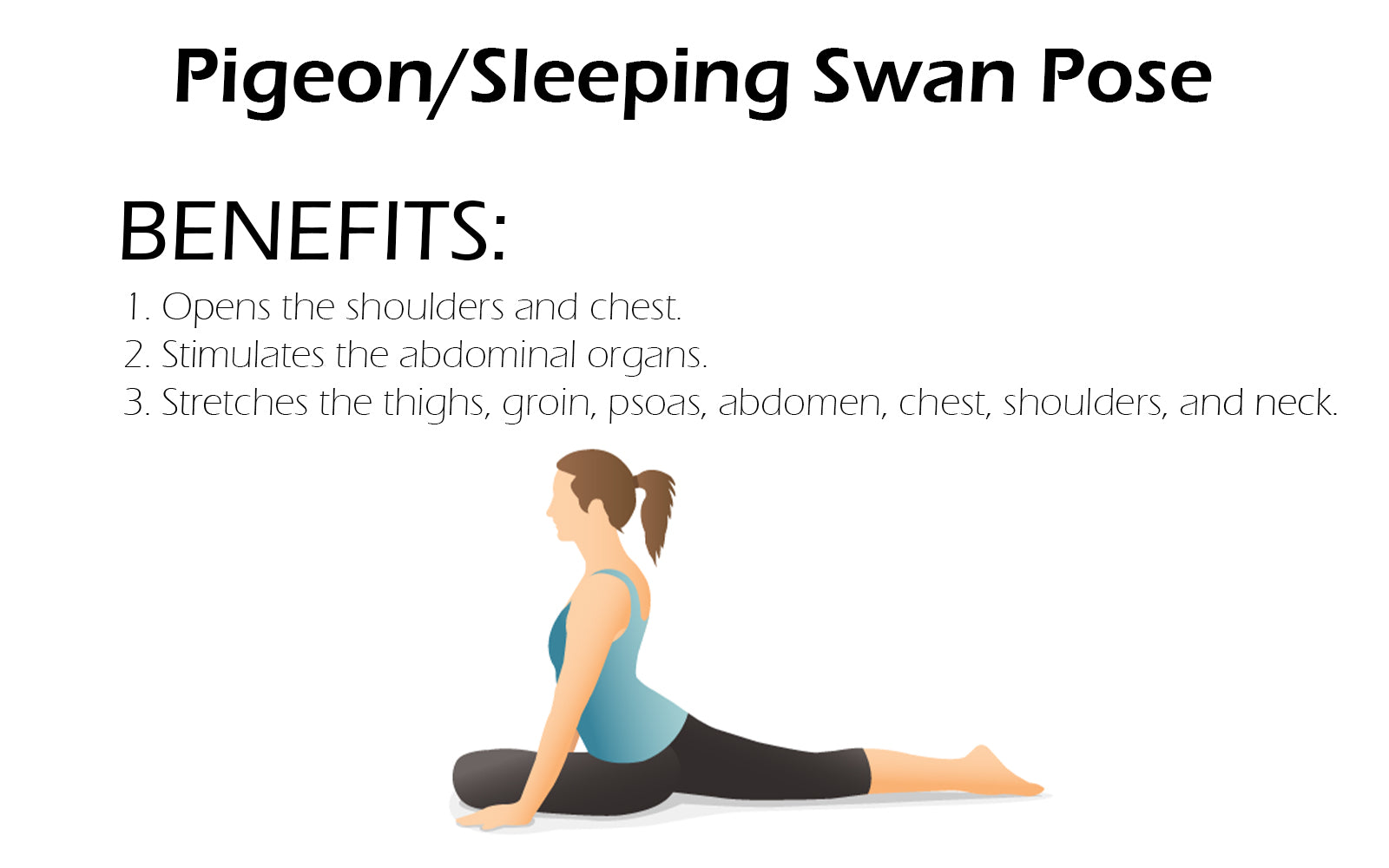 The Difference Between Mermaid Pose and One-Legged King Pigeon Pose - DoYou
