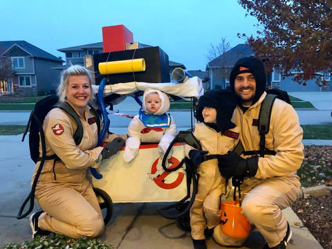 stroller wagon ghost busters costume