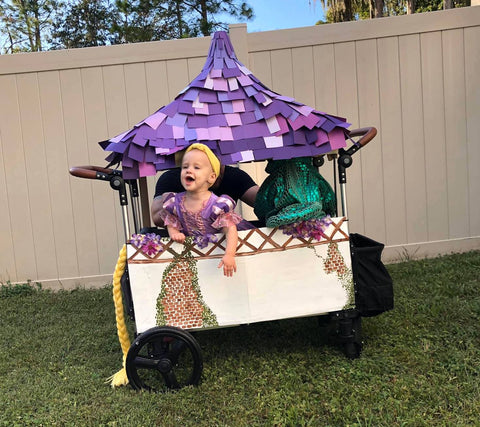 stroller wagon princess castle