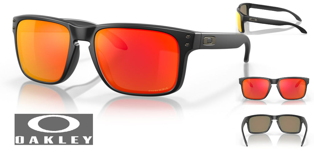 Oakley Holbrook Sunglasses - Matte Black Frame/Prizm Ruby Lenses –  Impressions Custom Tees and Fashions