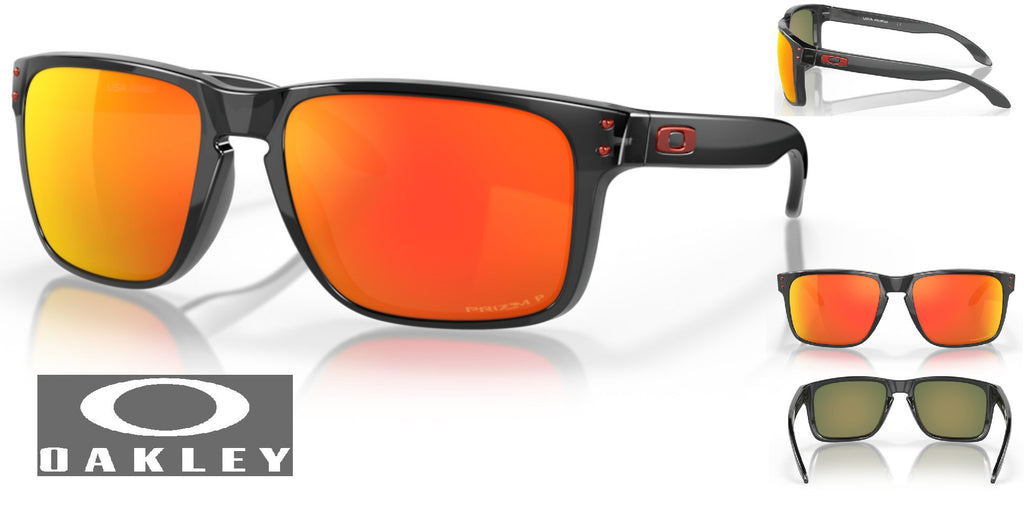 Oakley Holbrook XL Sunglasses - Black Ink Frame/Prizm Ruby Polarized L –  Impressions Custom Tees and Fashions