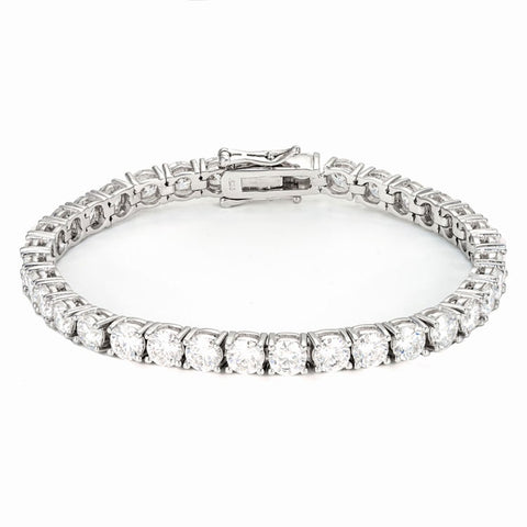 moissanite fake diamond bracelet