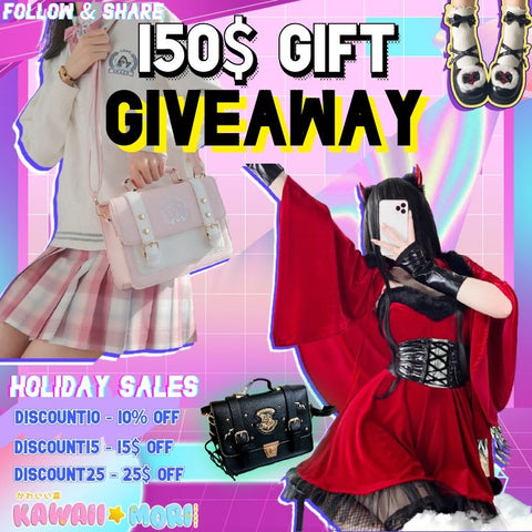 150$ store credit giveaway