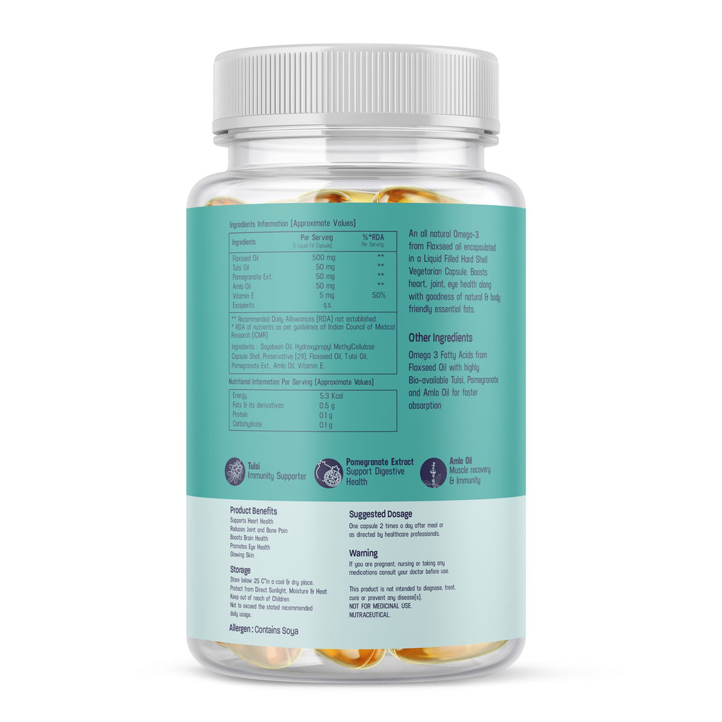 flaxseed oil capsules ingredients