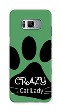 Crazy Cat Lady - Green Phone Case