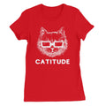 Serious Catitude  Women's Favourite T-Shirt