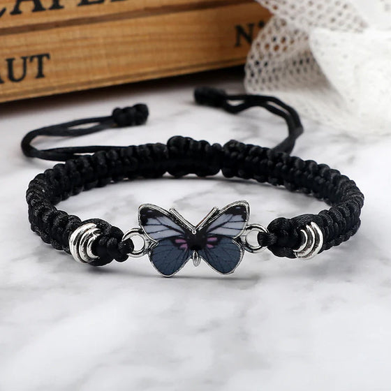 Butterfly charm bracelet