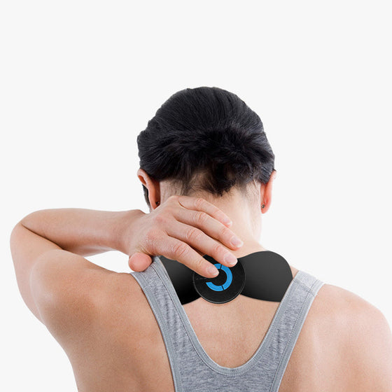 Portable electric neck massager